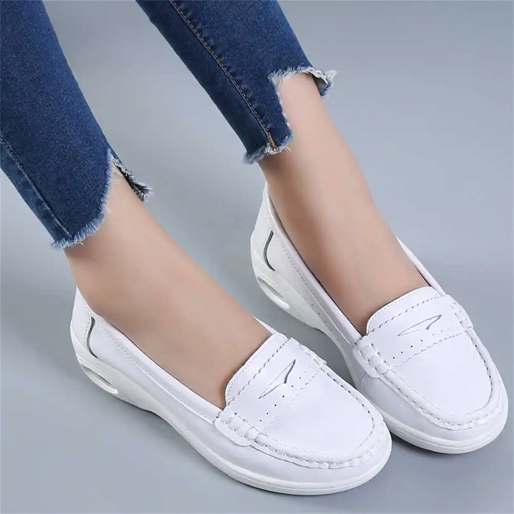 Vintage Fashion Collecting And Wearing Designer Classics - 男性と女性のための厚いソールを備えた白いスライポントレーナー,フラットシューズ,スニーカー,スポーツ,ジム,プロモーション,46,卸売