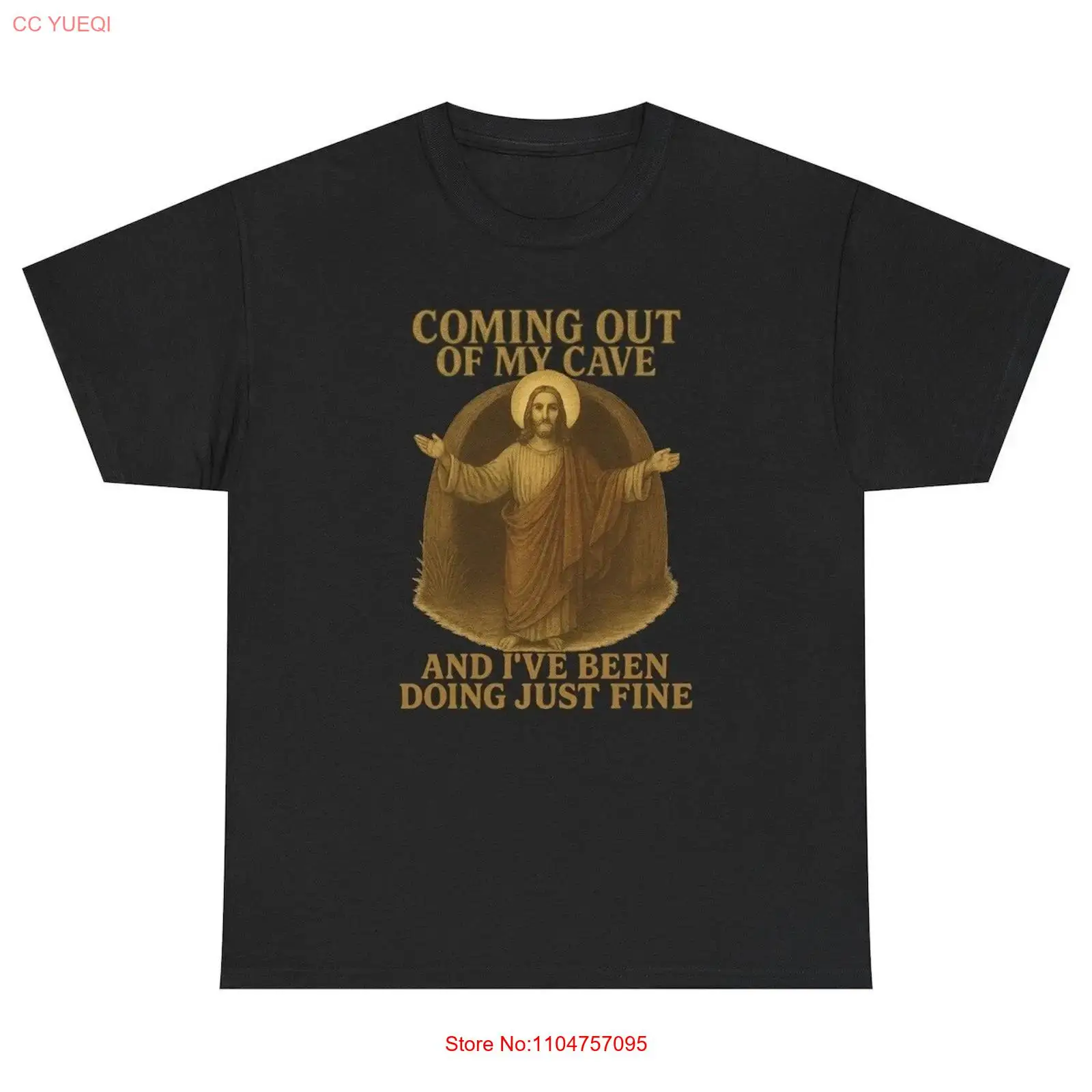 Vintage Fashion Gen Z - Come Out Of My Cave ジーザス・ジューダス・クリスチャン・イースター・ジェン・ゼー・ミーム・ユーモア