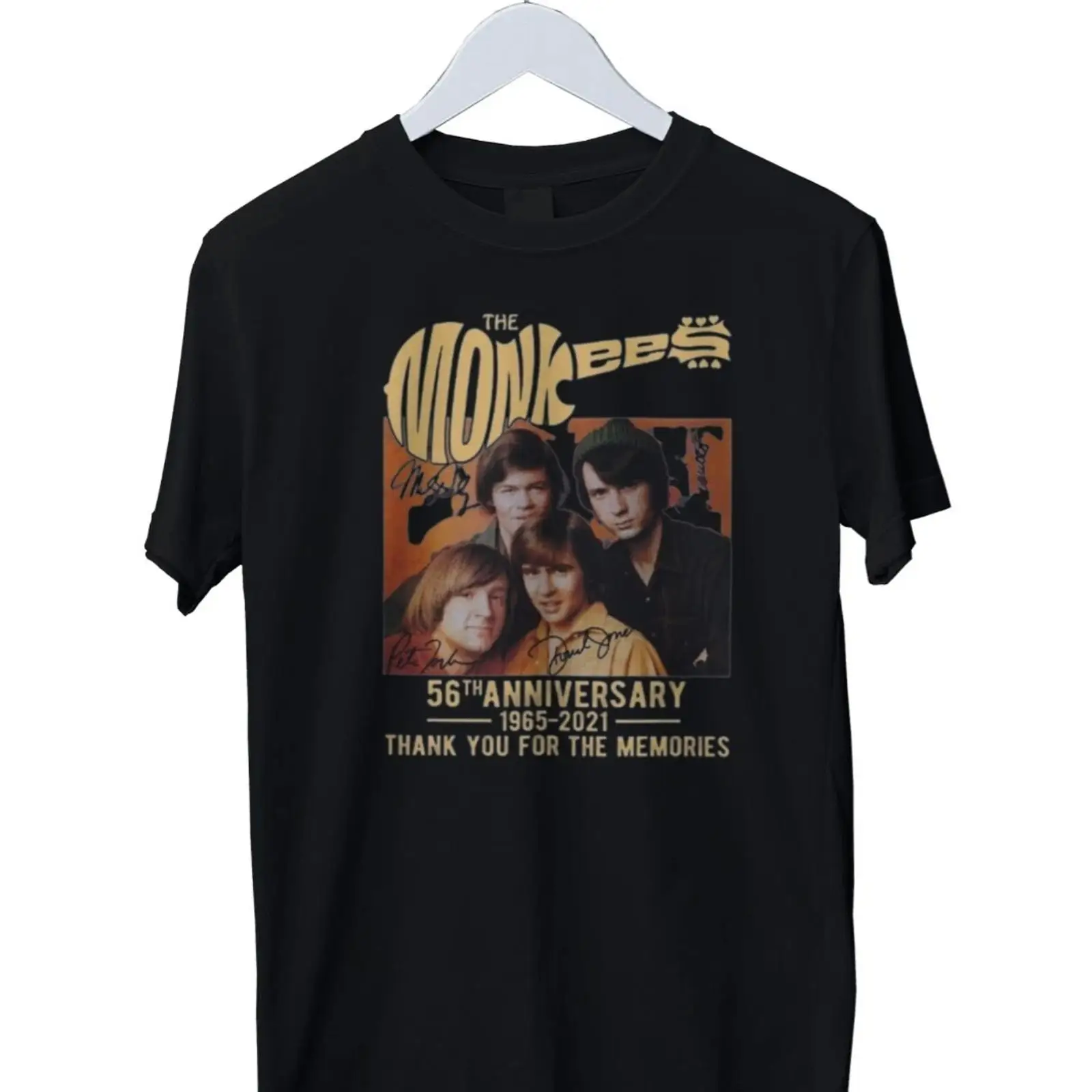 Vintage Fashion Herren - ザ・モンキーズ ギター56周年記念 シグネチャーTシャツ メンズ S M