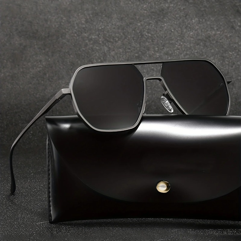 Vintage Fashion And Design - ヴィンテージ偏光サングラス男性ファッションブラックシェードアイウェアレトロトレンディブランドデザインサングラス運転釣りユニセックス