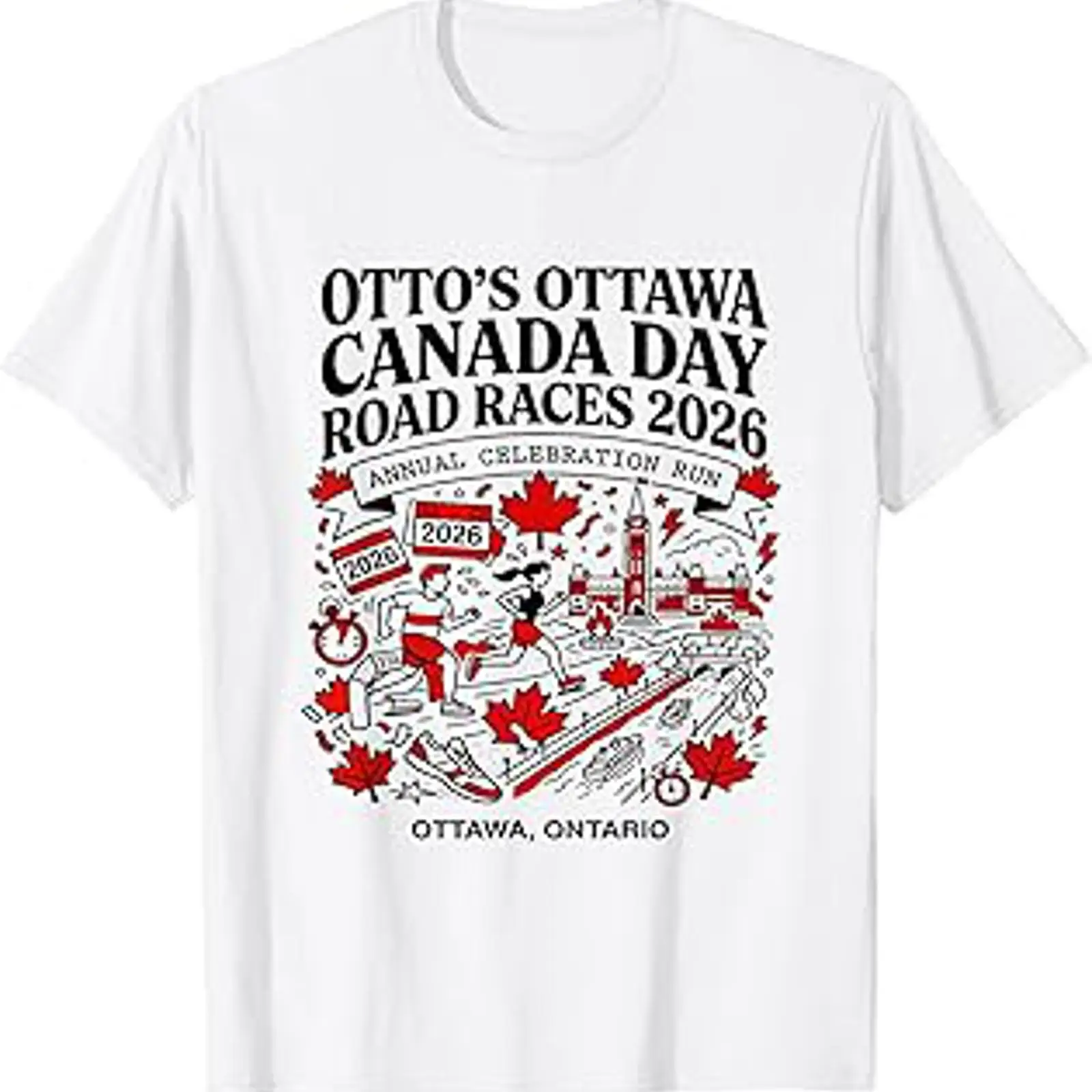 Vintage Fashion Canada - オタワ カナダデー ロードレース 2026年7月 Tシャツ ヴィンテージ