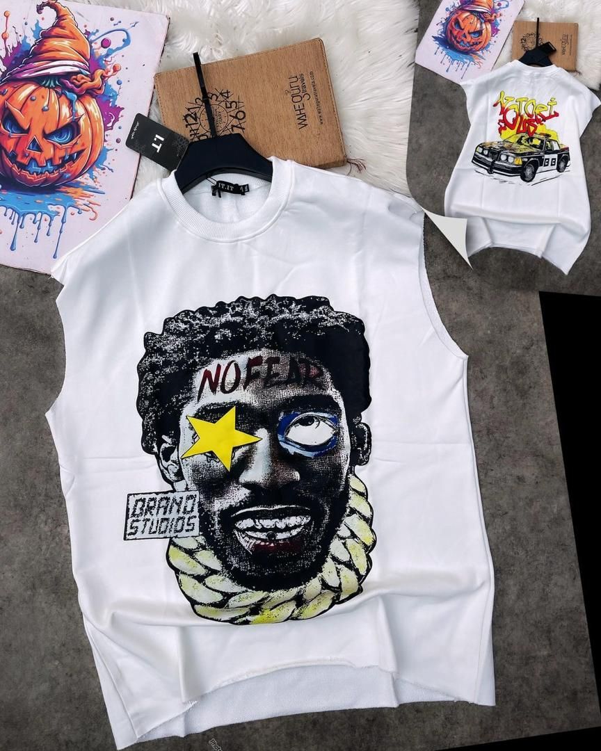 Vintage Fashion Outfits Men - Tシャツデザイン最新メンズファッション メンズノースリーブクロップトップアウトフィット 2026夏新作 レディースヴィンテージ通気性Tシャツ ストリートウェア