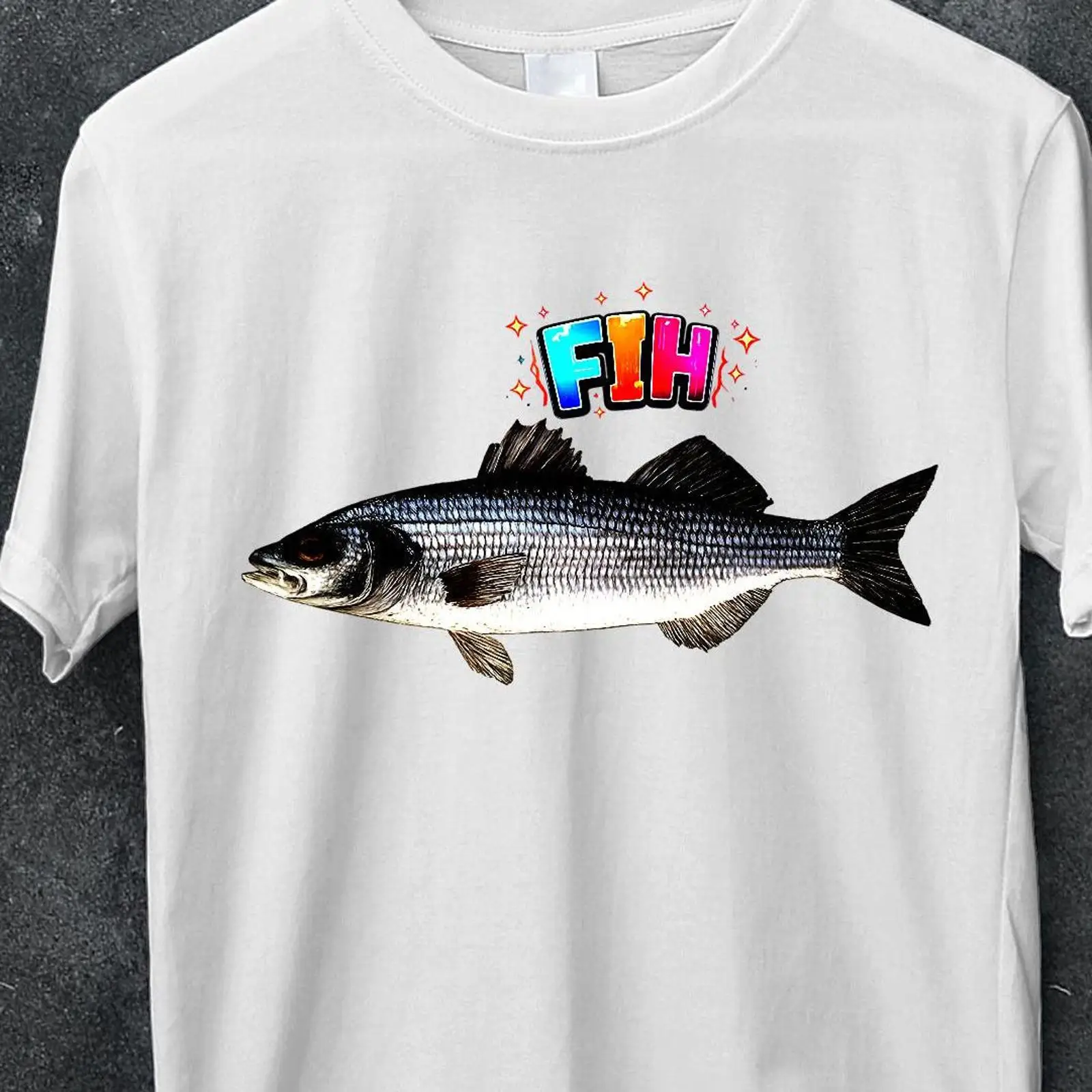 Vintage Fashion Gen Z - Fih Fish Meme Tシャツ 面白い Gen