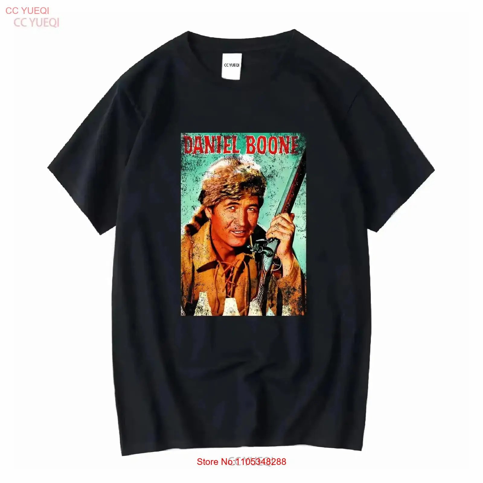 Vintage Fashion Look - ダニエル・ブーン 60年代テレビシリーズショウの衣装風 ヴィンテージTシャツ ウォッシュ加工 ファッションデザイナー服 オム