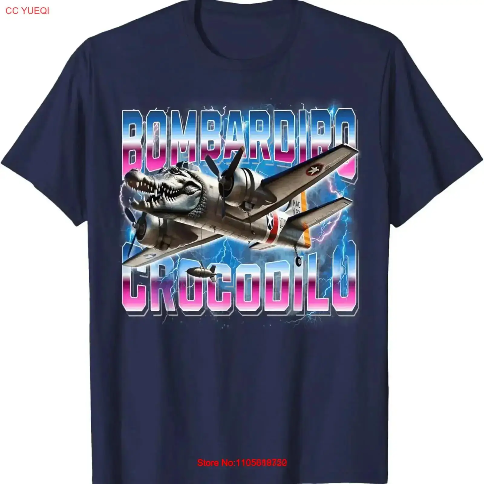 Vintage Fashion Gen Z - Bombardiro Crocodilo Italian Brainrot Funny Gen