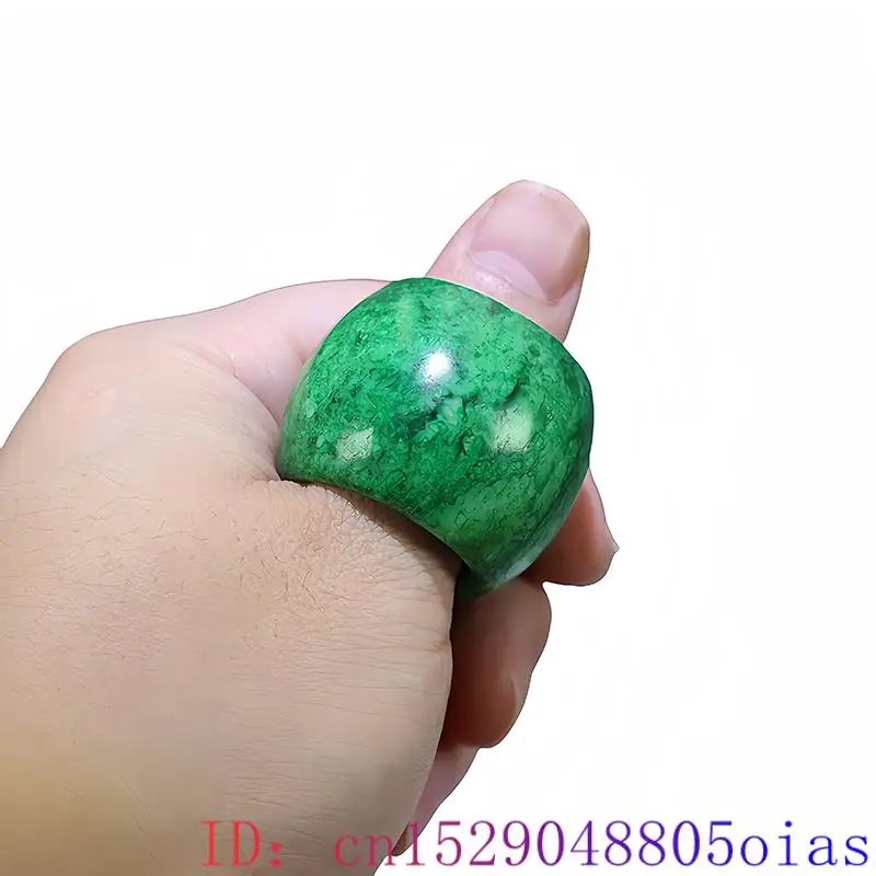 女性のためのグリーンの本物の翡翠リング,豪華なファッション, - Vintage Fashion Rings のレビューと価格
