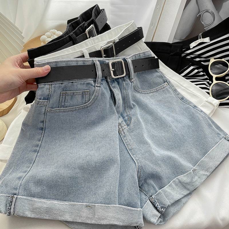 女性夏ミディショーツスカートヒップジッパーボタンポケットヴィ - Denim Skirt Midi Vintage のレビューと価格