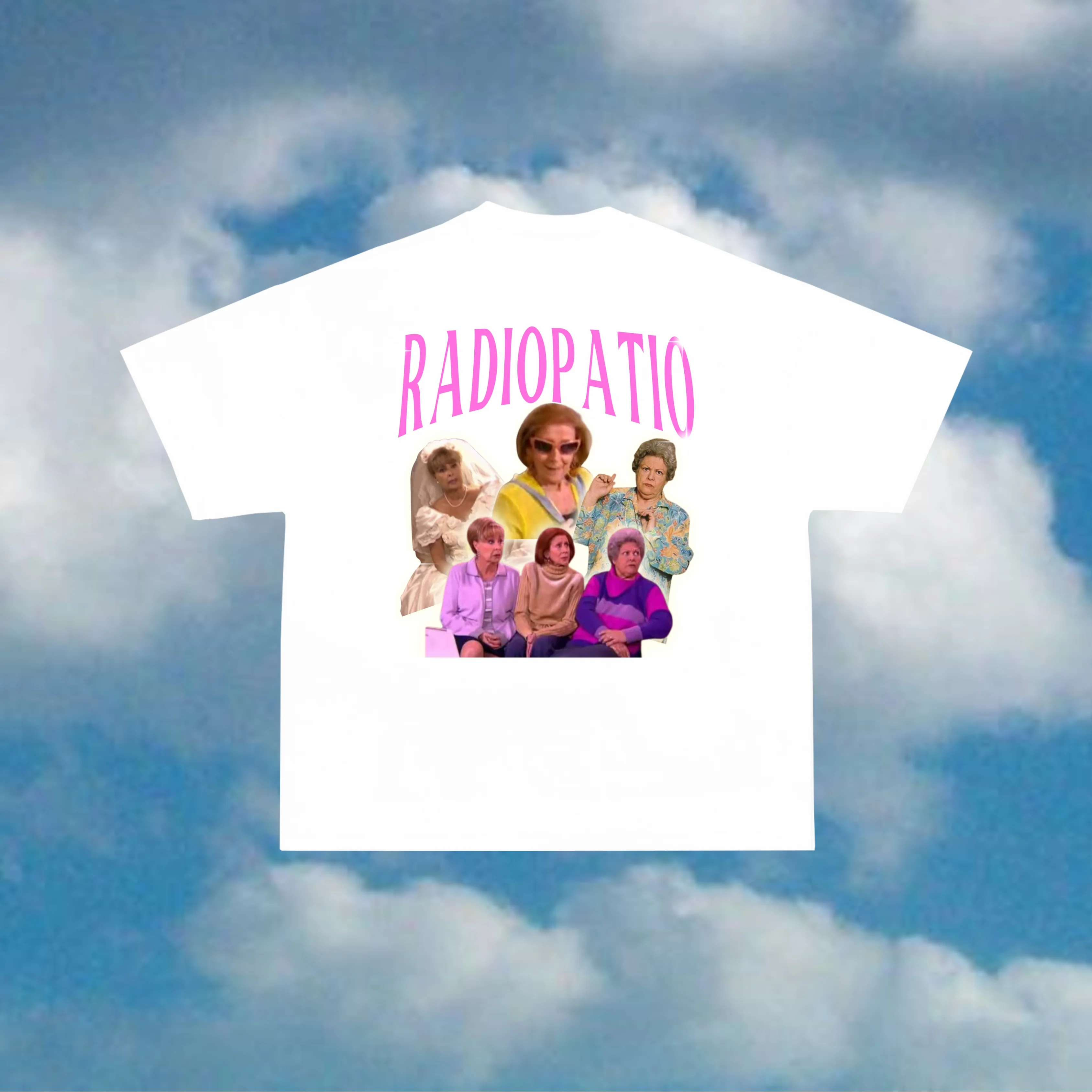 ヴィンテージラジオパティオコラージュメンズ Tシャツプリント - Vintage Fashion Collage のレビューと価格