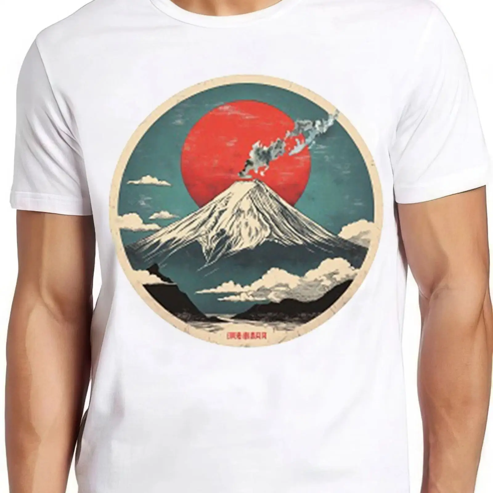 富士 T シャツ サンマウントジャパン象徴的な火山東京クール - Vintage Fashion Icons のレビューと価格
