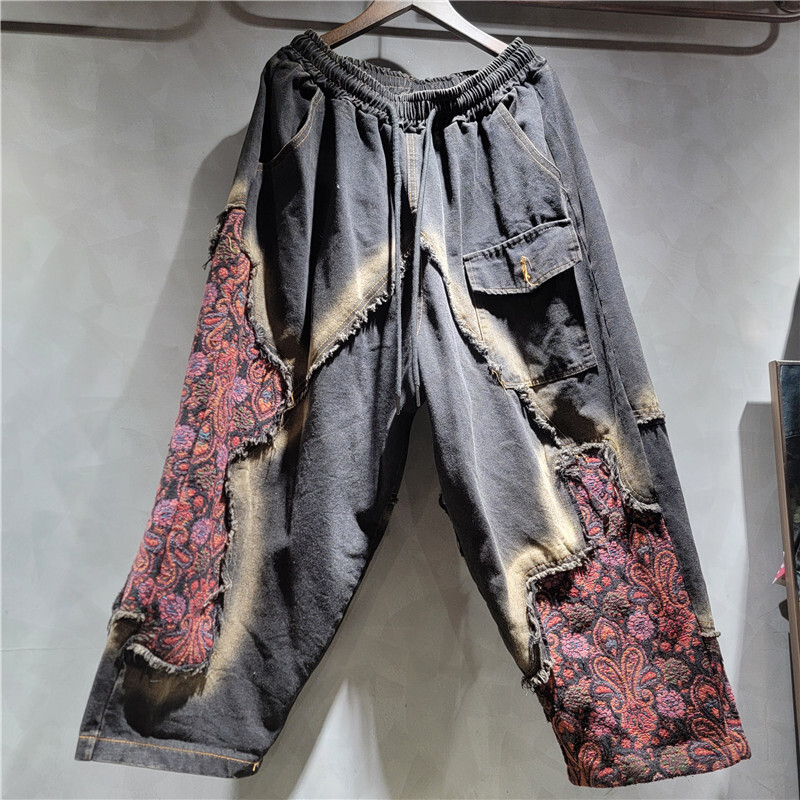 WTHT ファッション レディース ウォッシュ パッチワーク - Patchwork Jean Jacket のレビューと価格
