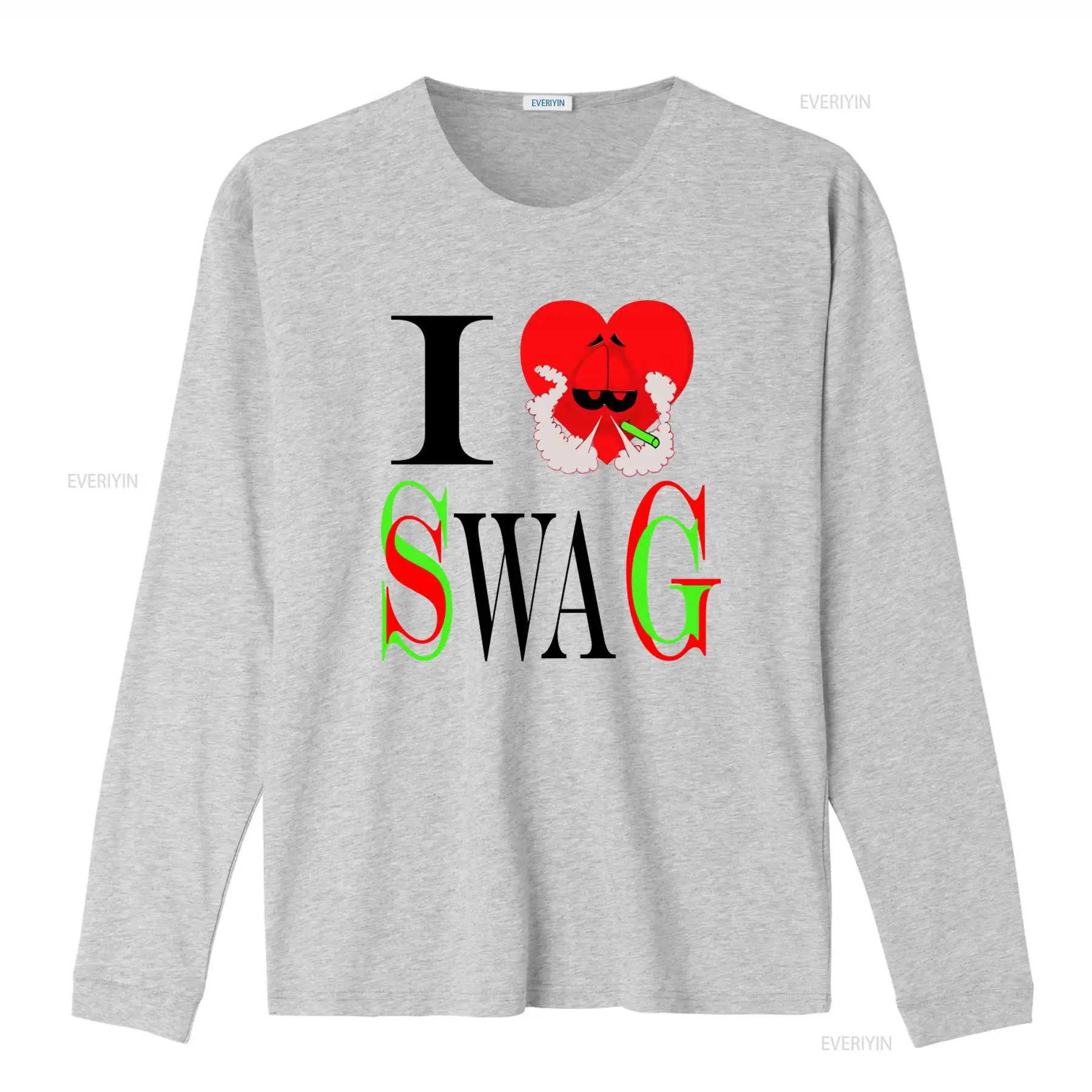 I Swag ハートプリント Tシャツ レトロスタイル トレ - Vintage Fashion Look のレビューと価格