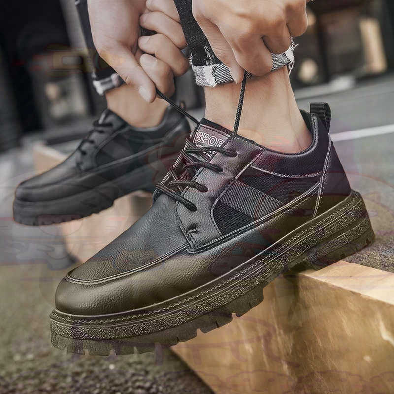 ダーク天然皮革ファッショントレーナーテニスメンズスニーカーフ - Vintage Fashion Collecting And Wearing Designer Classics のレビューと価格