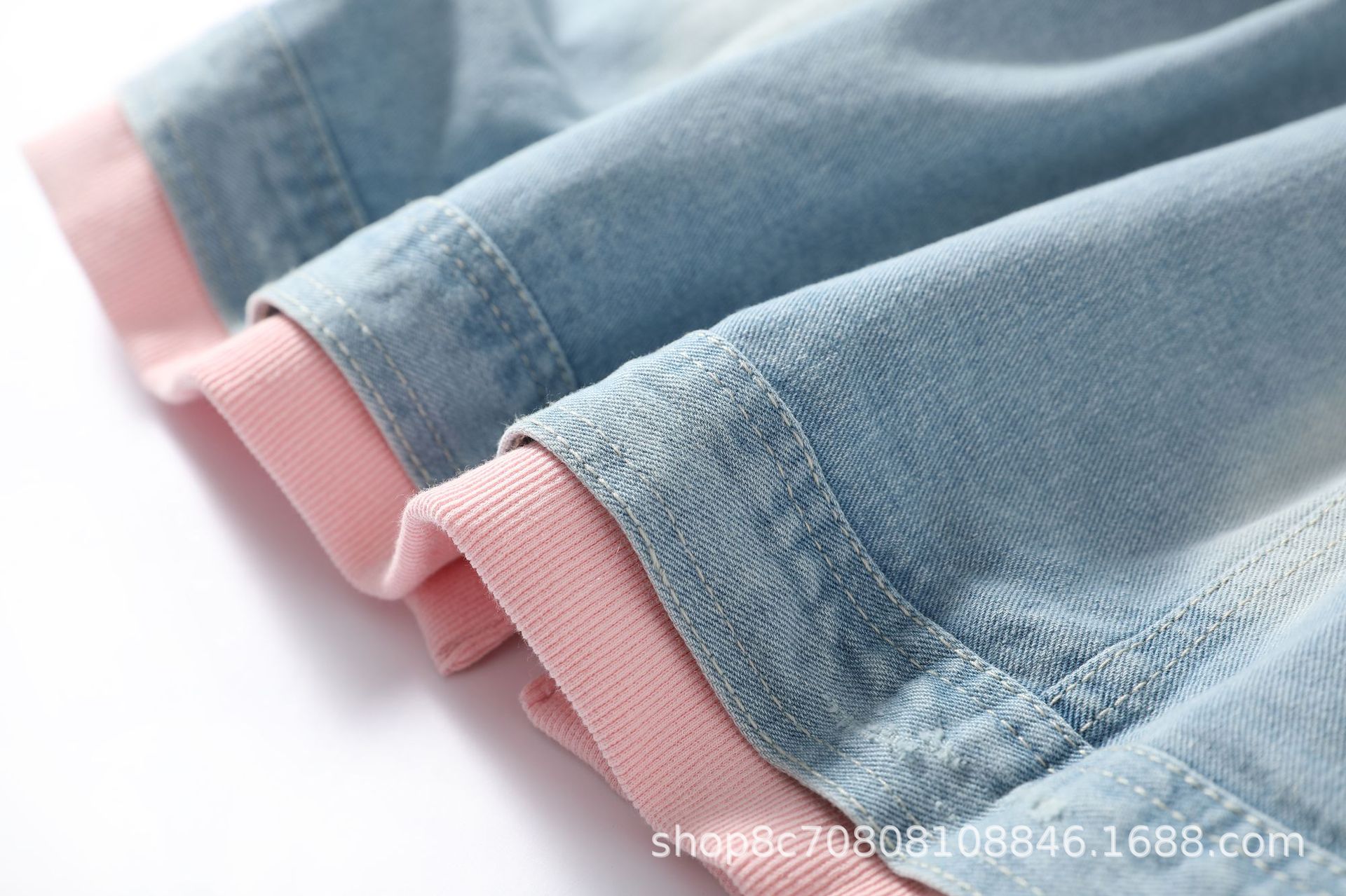 ゆったりとしたフード付きデニムジャケット,婦人服,ヨーロピア - Patchwork Jean Jacket のレビューと価格