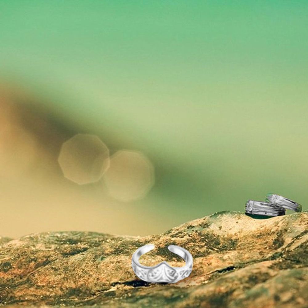 合金ビーチフットアクセサリー蓮の花ファッションジュエリー韓国 - Vintage Fashion Rings のレビューと価格