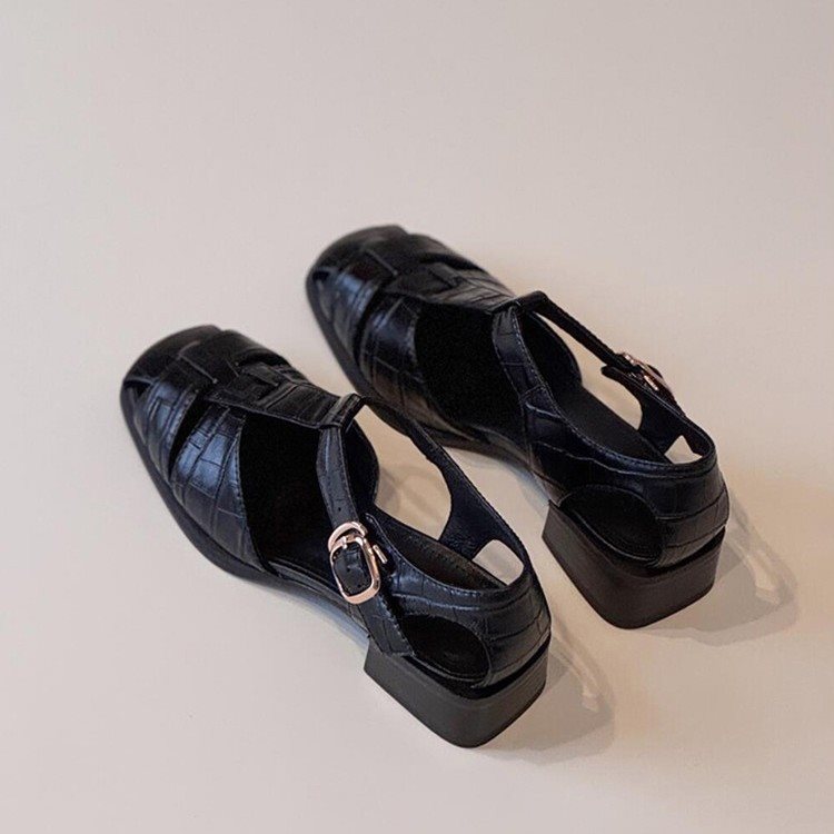 女性のサンダル夏の新しいファッション織りヴィンテージ通気性ロ - Vintage Fashion In 2026 のレビューと価格