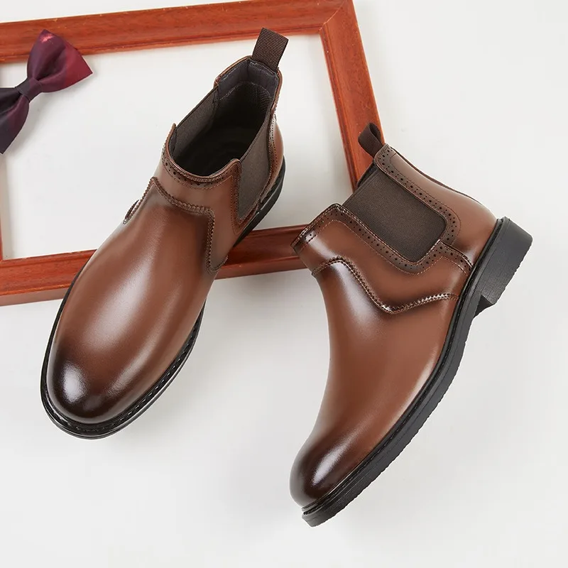 ヴィンテージメンズレザーオックスフォードブーツ高級ハンドメイ - Vintage Fashion In 2026 のレビューと価格