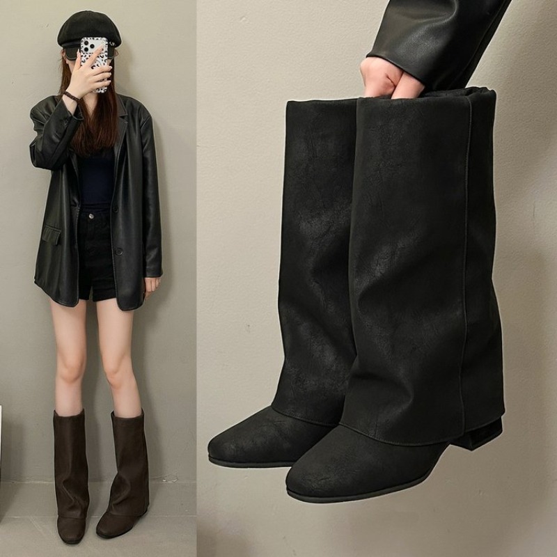 2026年ニュースクエアヘッドヴィンテージファッションブーツ - Vintage Fashion In 2026 のレビューと価格