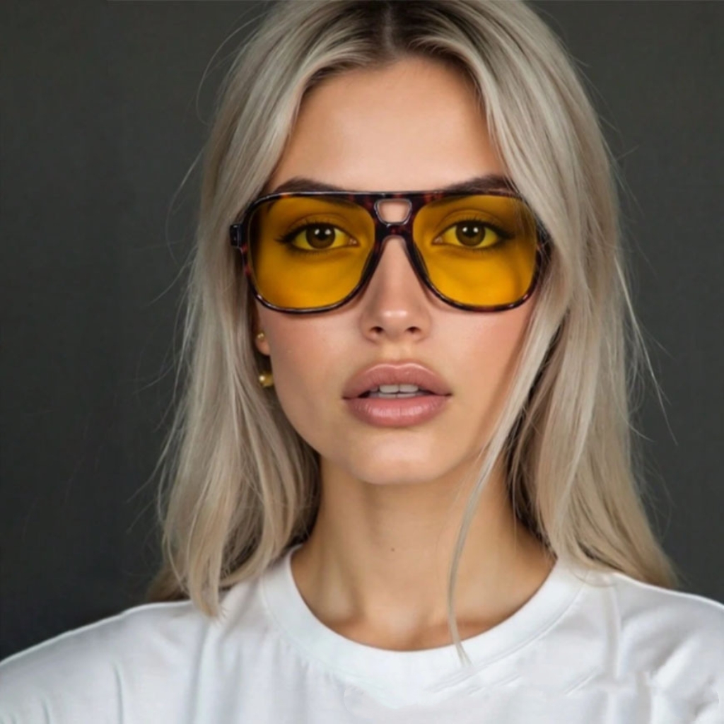新しいヴィンテージクラシックデザイナーダブルブリッジパイロッ - Vintage Fashion And Design のレビューと価格