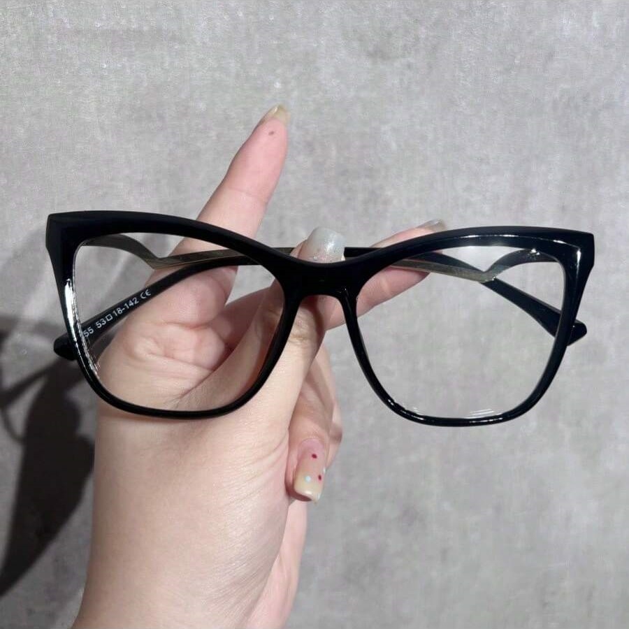 1 個の女性用ファッショナブルなプレーンメガネ新しいヴィンテ - Vintage Fashion Look のレビューと価格
