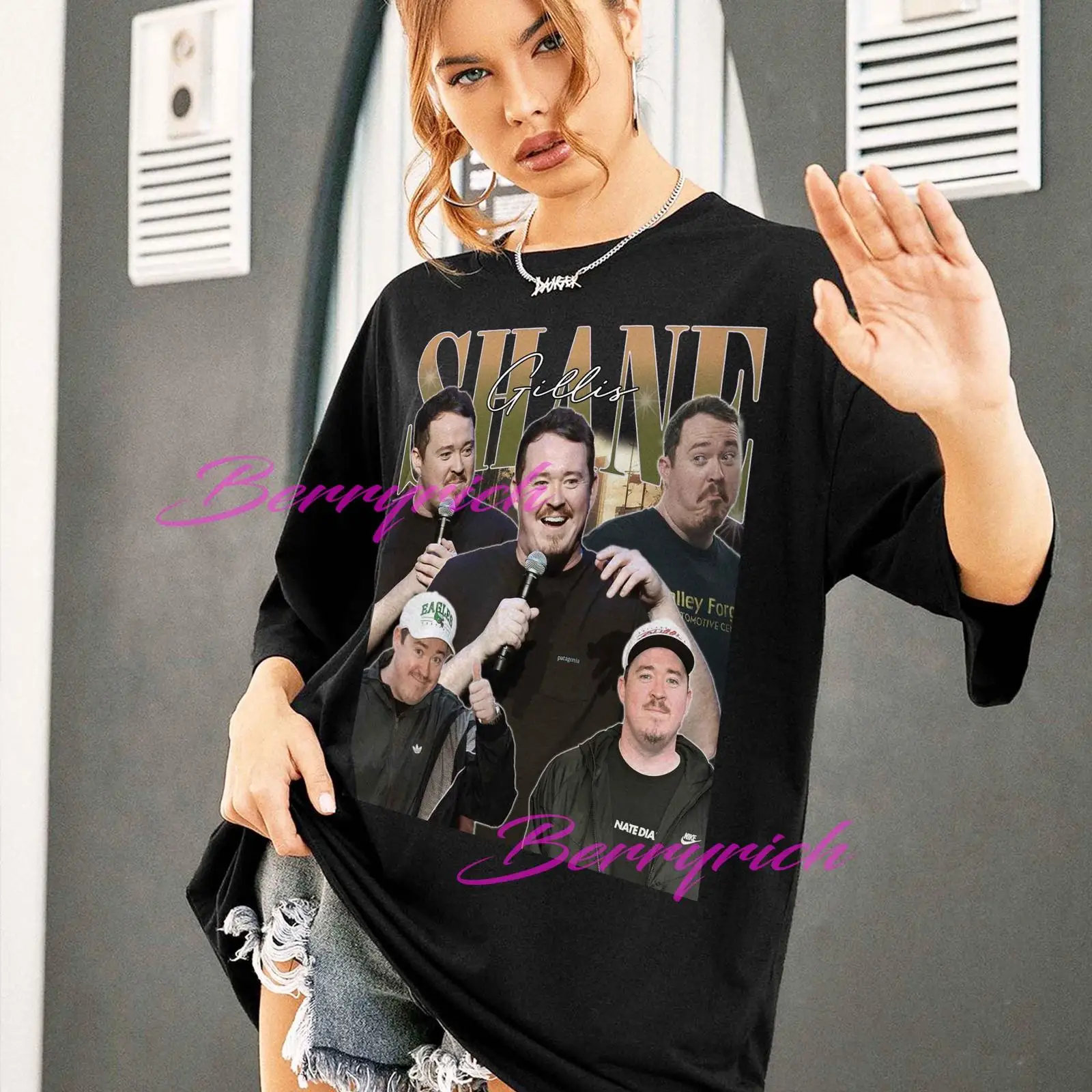 シェーン・ギリス ブートレッグ ヴィンテージ コラージュ T - Vintage Fashion Collage のレビューと価格
